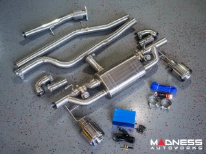 Alfa Romeo Stelvio Performance Exhaust - 2.0L - Corsa Forza Performance - Valved Alfa Romeo Stelvio Performance Exhaust - 2.0L - Corsa Forza Performance - Valved